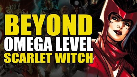 scarlet witch omega level|omega level marvel characters.